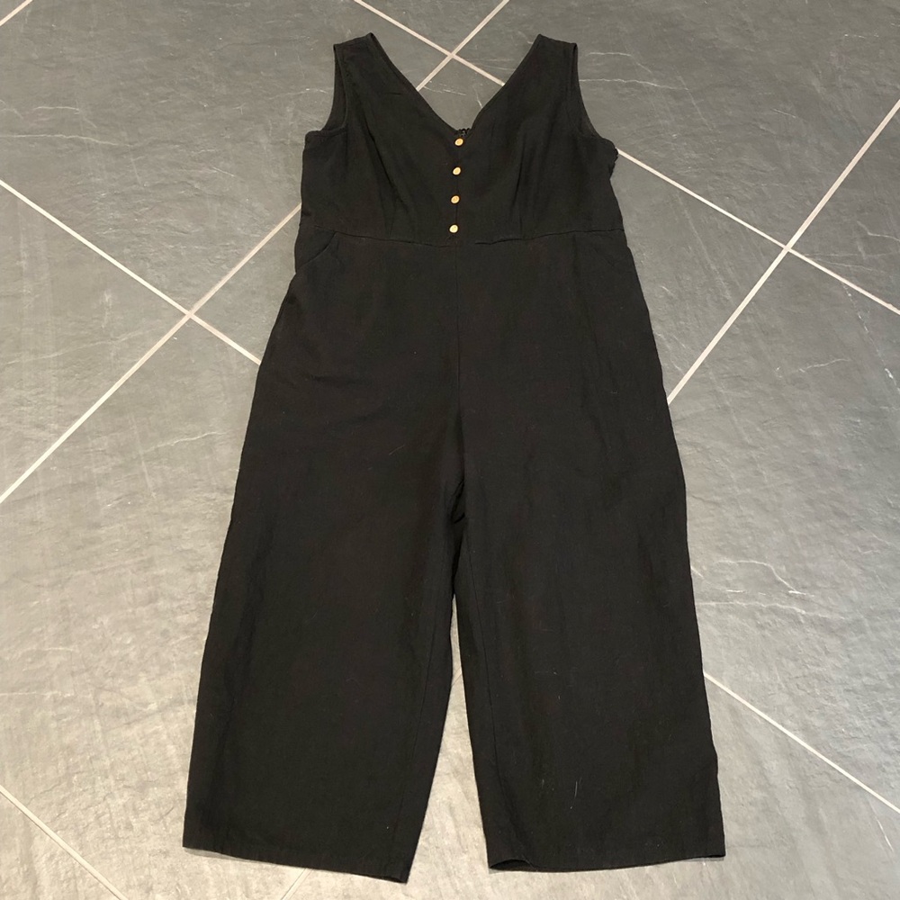 XL Black Summer Jumpsuit ECOWISH